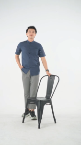 Koko Premium Pria Dewasa Kemeja Muslim Lengan Pendek Fadkhera Bayan