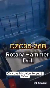 Dongcheng Rotary Hammer Drill Concrete Impact (DZC05-26B)
