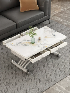 OLEPA | Adjustable Folding Square Multi-functional Table for Small Spaces