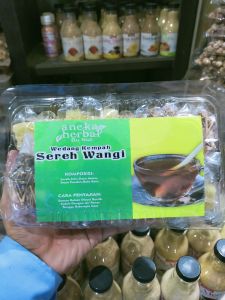 Wedang rempah - wedang sereh wangi - isi 10 - khas Jogja - minuman penghangat tubuh - herbal tradisional
