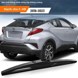 Lưỡi Gạt Nước Phía Sau 14 Inch Dành Cho Toyota C-HR Dụng Cụ Vệ Sinh Kính Chắn Gió Chổi Gạt Mưa Ô Tô Cao Su Đen Gạt Nước Cửa Sau Dành Cho Các Mẫu Xe 2016-2023