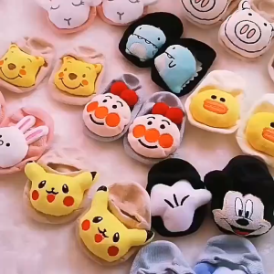 MD-P5 Kaos Kaki Anak Bayi Karakter Boneka Lucu Kaus Kaki Kartun Fashion / Baby Socks Import Murah