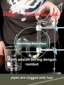 Buy 2 free 1🔥clog remover drain pipe clogged drain remover toilet drain cleaner toilet sumbat declogge馬桶疏通劑