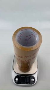 1 Cuộn băng keo Đục OPP rộng 25cm100yardlõi giấy 3mm băng keo đục hải sản dán thùng xốp đông lạnh