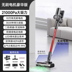 BaJiNo Wireless Handheld Vacuum Cleaner for Home Use Powerful Pet Hair Suction V9SE Model Long Battery Life 35 Minutes