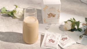 GoJESS Oolong Milk Tea - Instant Powder Drink (10 Sachets) | Taiwanese Milk Tea | Taiwan