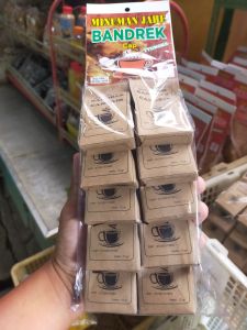 Minuman bandrek - bandrek Jogja - bandrek cap tyungke - isi 10 - oleh-oleh Jogja - minuman nikmat menyehatkan