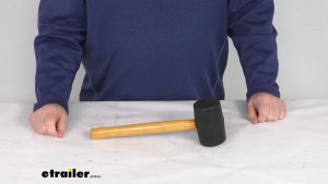 8oz 16oz 24oz 32oz Solid Mallet Hammer Double Faced Rubber Hammer for Tile Mosaic Wood Work Rubber Mallet Tukul Getah