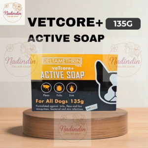 VeTcore+ Active Soap (Deltamethrin) 135 grams (For Animal Use Ony)