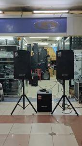 Speaker Fiber Aktif Pasif 1Set  Fullrange Audio One QX Series115 Inch Mesin U.E.B/U.B.M Original