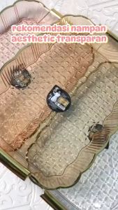 DRHL0692 Nampan Plastik Aesthetic Baki Tray Serbaguna Dengan Pegangan