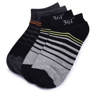 361 Degree Mens Sport Socks Summer Breathable Comfortable Sweat Absorbent Casual Sports Socks Triple Pack Outdoor Gear