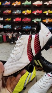 รองเท้าฟุตบอลเด็ก ลิขสิทธิ์แท้ จาก PAN รุ่น SUPER SONIC BG JR รหัส PF-155G 32-38