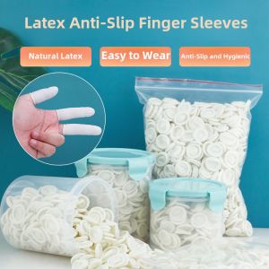 Disposable Finger Covers Latex Gloves Non-Slip Protection for Eyelash Extension And Nail Beauty Full Set of Beauty Tools