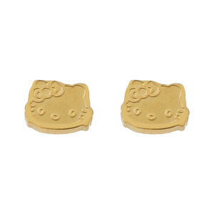 Sanrio | Hello Kitty Kuromi Earrings Cute Heart Rhinestone Earrings Birthday Party Jewelry for Girls