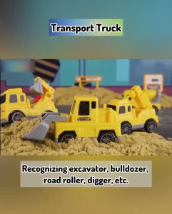 5 in 1 Diecast Carrier Truck Toys Cars Engineering Vehicles Excavator Bulldozer Truck Model Sets Kids Educational Boys