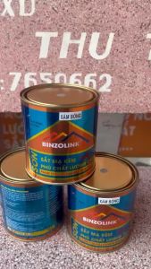 Sơn chống rỉ sét phủ chất lượng ca BINZOLINK nhanh khô (nhìu màu) 1kg