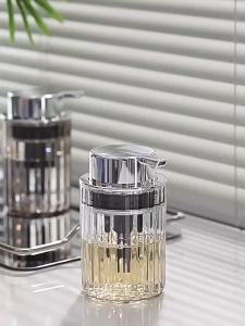 Refillable Containers Soap Dispenser Foam Pump Bottle Press-type Cosmetic Facial Cleanser Shampoo Shower Bottle 350ml