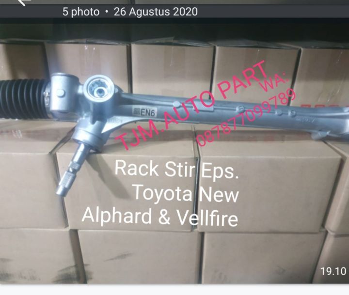 Rack Steer Atau Rack Stir Steering EPS. Toyota New ALPHARD Atau ...