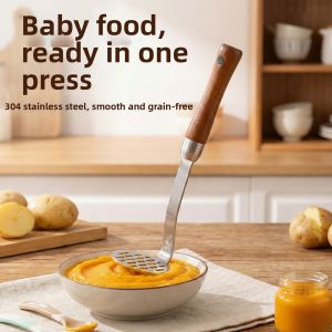 BAICHANG | Baby Food Grade Masher 304 Stainless Steel