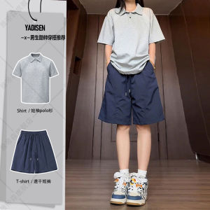 Quần Short Thể Thao Nhanh Khô American Cut Dành Cho Nam Mùa Hè Quần Năm Điểm Chạy Bộ Tập Luyện Đi Biển Quần Dài Đến Giữa Bắp Chân