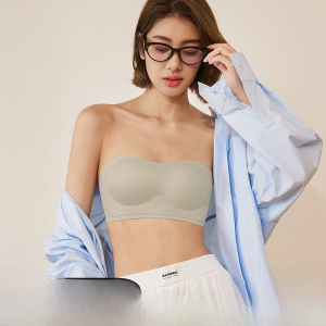 MiiOW | Áo ngực không dây chống trượt cho nữ Áo ngực không gọng cài Áo ngực không để lại dấu vết Áo ngực vô hình thoáng khí Thiết kế lưng đẹp