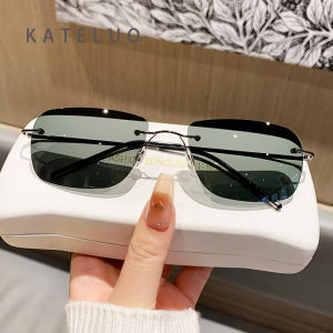KATELUO แว่นตากลางแจ้งขับรถไร้กรอบZ8200แว่นกันแดดผู้ชายโพลาไรซ์แฟชั่นผู้หญิงปกป้อง UV400