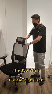 J30 Economical Office Chair Study Chair Easy Self Setup