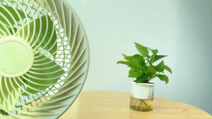 Keycool NEW Electric fan Stand fan Stylish high-aesthetic Floor fan Cool & Gentle breeze Quiet home cooling fan Fresh Air circulator for Indoor Use