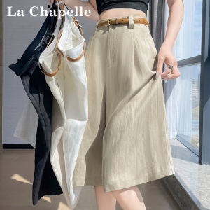 La Chapelle | Quần Short Lụa Tencel Nữ Form Rộng Cao Waist