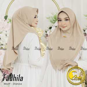 Delisa Collection Jilbab Instan Fadhila Bahan Jersey