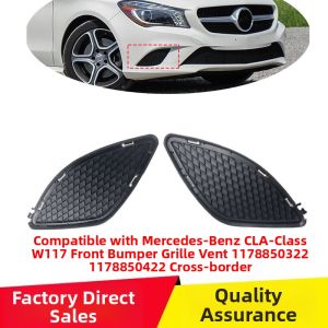 KUST | Mercedes CLA W117 Front Bumper Grille Ventilation Mesh Installation