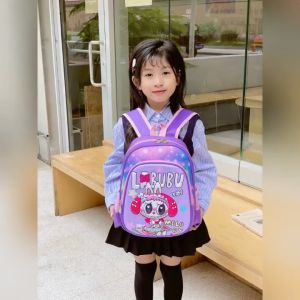 Budget-Friendly School Bag Reinforced Stitching New Backpack Large Capacity 3-7 Ages Waterproof