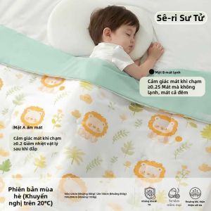 MUSHABAI | Chăn Mát Hè Có Thể Giặt Được Phù Hợp Với Điều Hòa