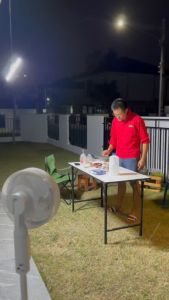 EBUYBEST Super Bright E27 60W Foldable LED Bulb 6500K Cool White 3000K Warm White Energy Saving Light Bulb for Market Living Room Garden Backyard