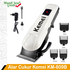 Alat Cukur Kemei KM-809B Cukuran Rambut Elektrik Professional Mesin Pangkas Barbershop Cordless Hair Clipper Rechargeable
