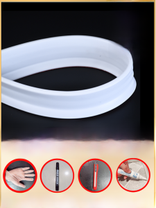 Heightened Water Blocking Strip Bathroom Water Blocking Restroom Floor Partition Bathroom Water Blocking Strip Toilet Waterproof Strip