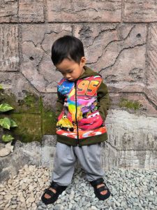 jaket anak cars / jaket anak mcqueen / jaket anak mobil