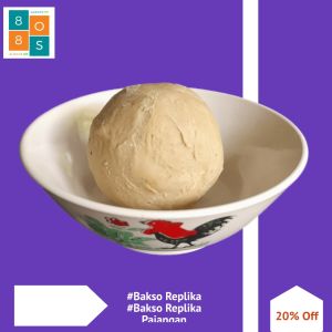 Replika Bakso Urat Jumbo Diameter 8cm