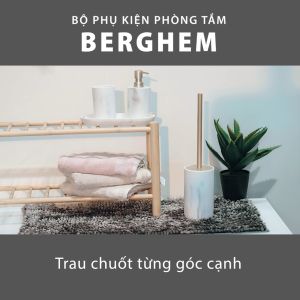 Phụ kiện phòng tắm | JYSK Berghem | nhựa/polyresin | màu đá cẩm thạch