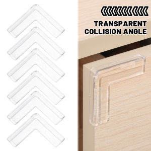 【On Sale】8Pcs Right Angle Crash Pads for Home Windows Transparent Silicone Children Safety Protector