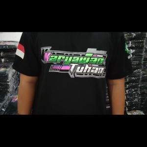 KAOS TSHIRT BAJU DISTRO KARYAWAN TUHAN SEMANGAT ANTI LELAH