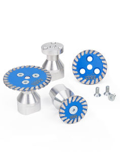 30/40/50mm Mini Engraving Diamond Saw Blade with Removable Flange Turbo Cutting Disc Cutting Carving for Granite Stone Tiles