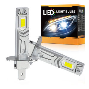 2pcs 180W H1 LED Headlights Bulbs Canbus 1:1 12V 18000LM 6500K Cool White Super Brighter LED H1 Driving Fog Lamps Plug and Play