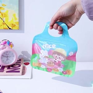 Combo 10 Túi Zip Đựng Quà Hoạt Hình Dễ Thương 18x20cm Túi Gói Quà Túi Đựng Kẹo Phụ Kiện pcs