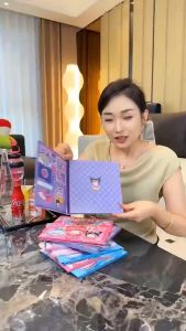 Kuromi Sanrio Magnetic Book DIY Magnetic Sticker Book Busy Book Sanrio Quiet Book Christmas Gift