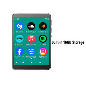 Famue PA03 Android Bluetooth MP3/MP4 Player Lossless Audio| 2.8" Screen | 48GB | WiFi | YouTube/Twitter/Spotify Download SQ HIFI