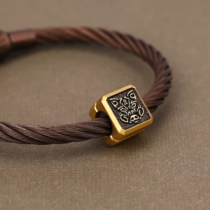 Chow Sang Sang 周生生 999 Gold Charme Chinese Zodiac Pig Charm for Men 96291C (Bracelet Not Included)