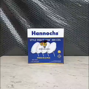 Lampu LED Plafon downlight Hannochs STYLE Paket 15 Watt IBR CDL Isi 4PCS Cahaya Putih SNI Original