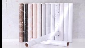 60x500cm Marble Contact Paper Removable Peel and Stick Wallpaper Adhesive Decorative Film Shelf Liner Wall Paper Marble Self-Adhesive Film Waterproof & Removable Wallpaper Decorative Vinyl Wallpaper for Kitchen Bathroom Living Room Home Wall Decor